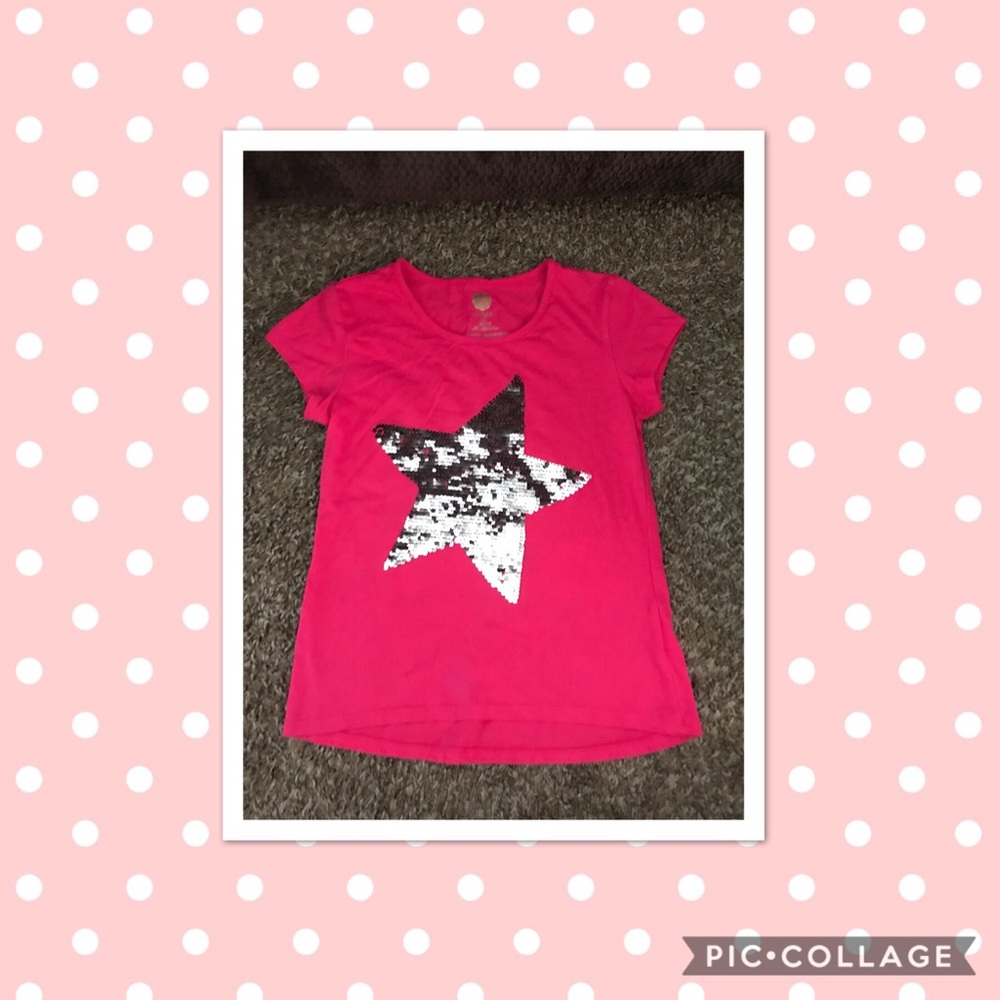 Cute Sequin changing shirt